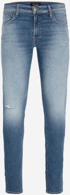 Modré slim fit džínsy s elegantným efektom Jack & Jones Liam