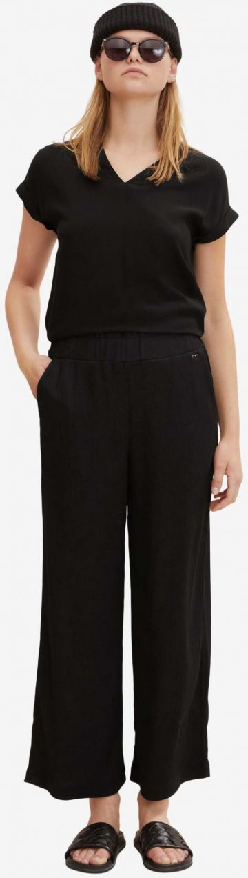 Čierna dámska halenka Tom Tailor Denim
