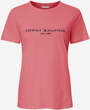 Tričká s krátkym rukávom pre ženy Tommy Hilfiger - ružová