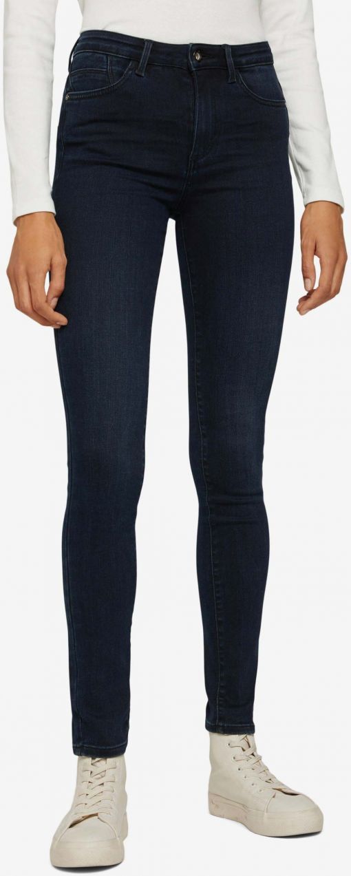 Skinny fit pre ženy Tom Tailor - tmavomodrá
