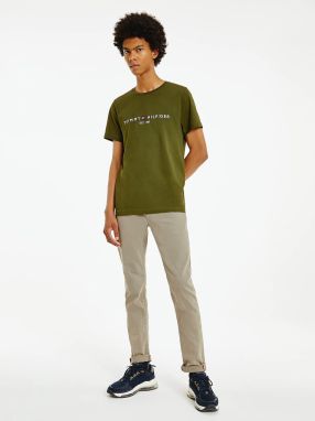 Tričká s krátkym rukávom pre mužov Tommy Hilfiger - zelená