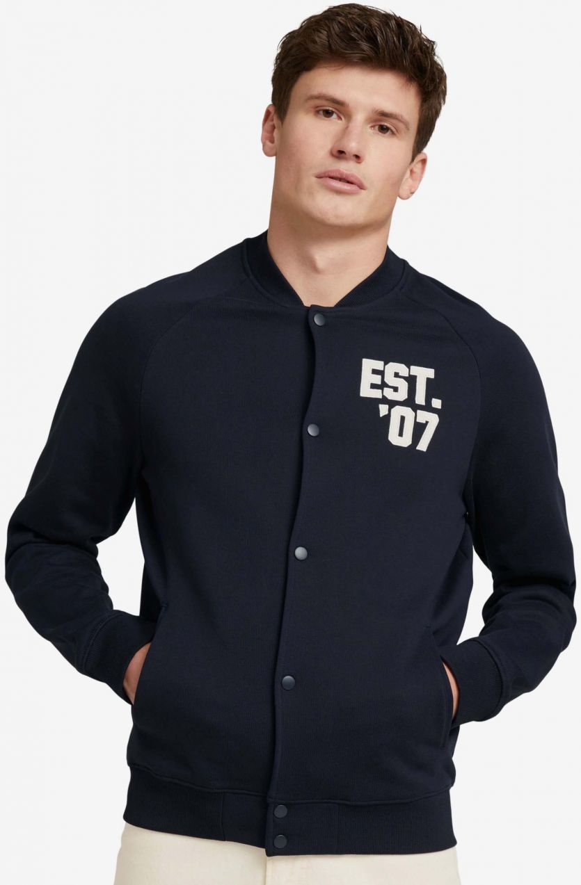 Mikiny bez kapuce pre mužov Tom Tailor Denim - tmavomodrá