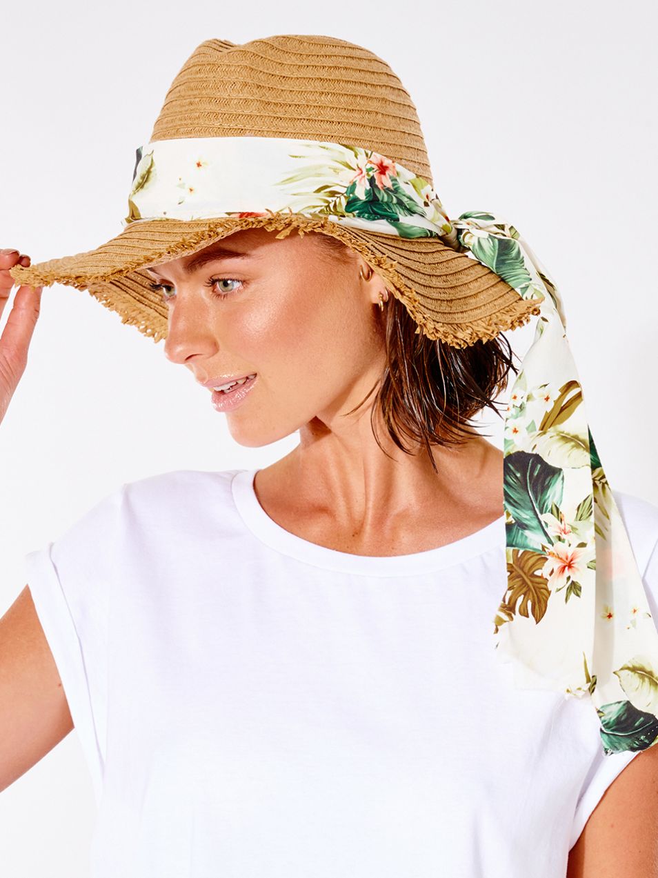 Čiapky, čelenky, klobúky pre ženy Rip Curl - svetlohnedá