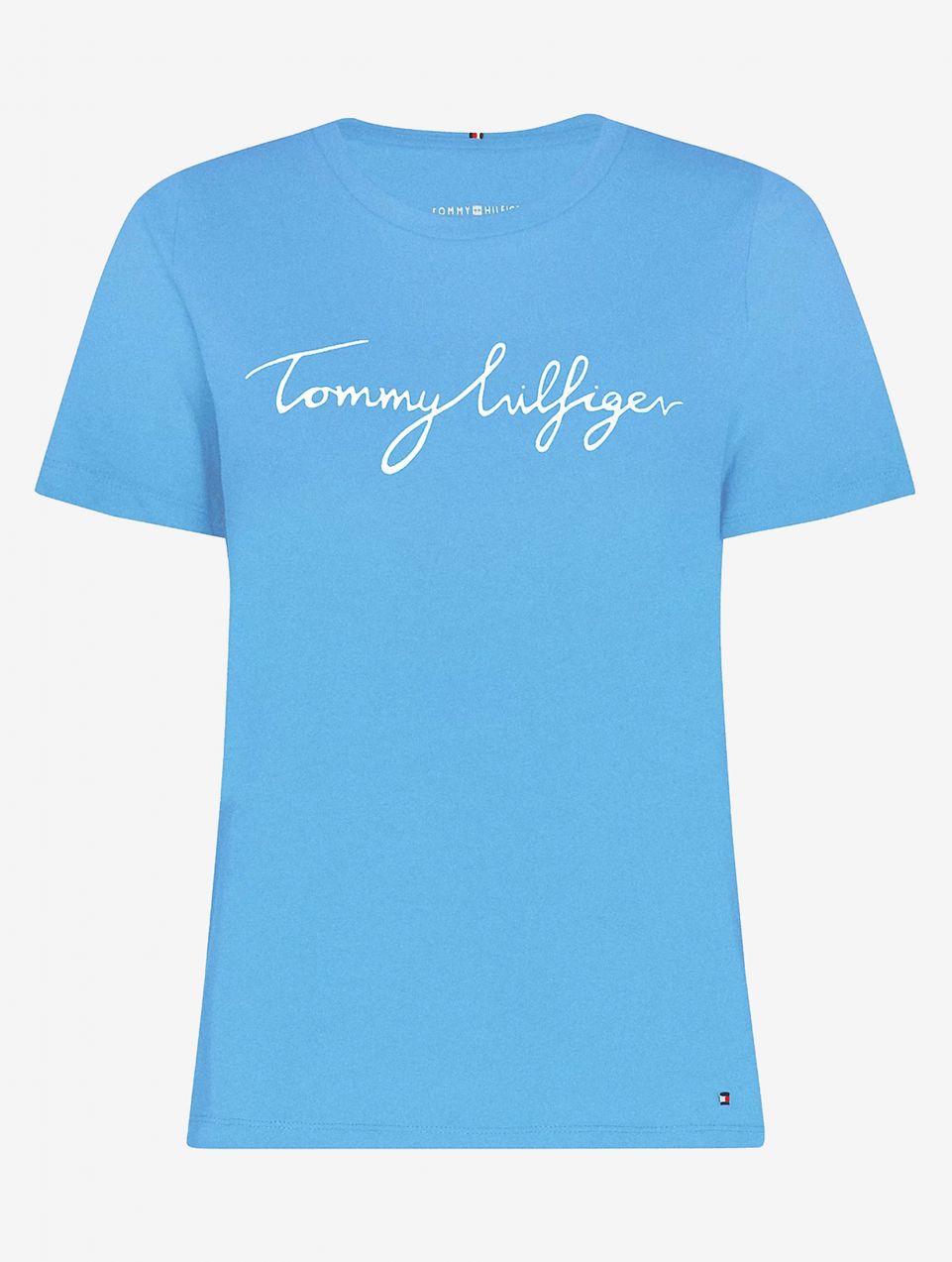 Modré dámske tričko Tommy Hilfiger
