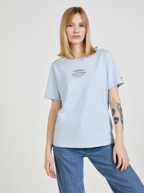 Svetlomodré dámske tričko Tommy Hilfiger