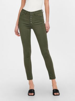 Kaki skinny fit rifle Jacqueline de Yong Lara