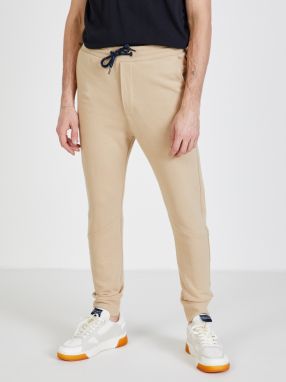 Béžové pánske tepláky Tom Tailor Denim