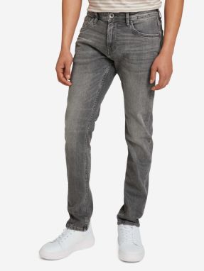 Šedé pánske slim fit rifle Tom Tailor Denim