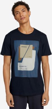 Tmavomodré pánske tričko Tom Tailor Denim