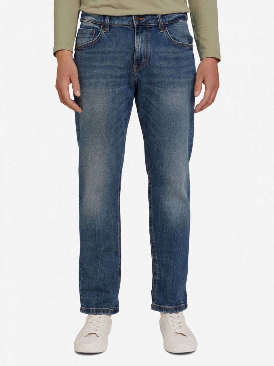 Skinny fit pre mužov Tom Tailor - modrá