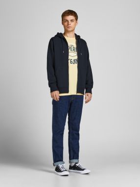 Svetre a Mikiny pre mužov Jack & Jones - tmavomodrá