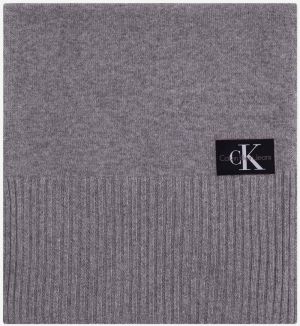 Čiapky, šály, rukavice pre mužov Calvin Klein - sivá