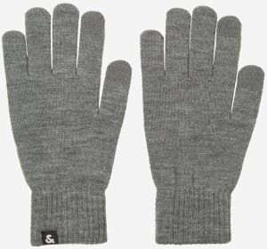Šedé rukavice Jack & Jones Barry