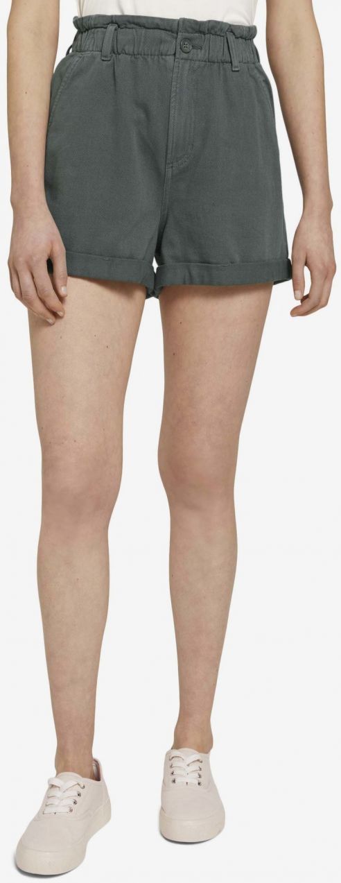 Kraťasy pre ženy Tom Tailor Denim - sivá