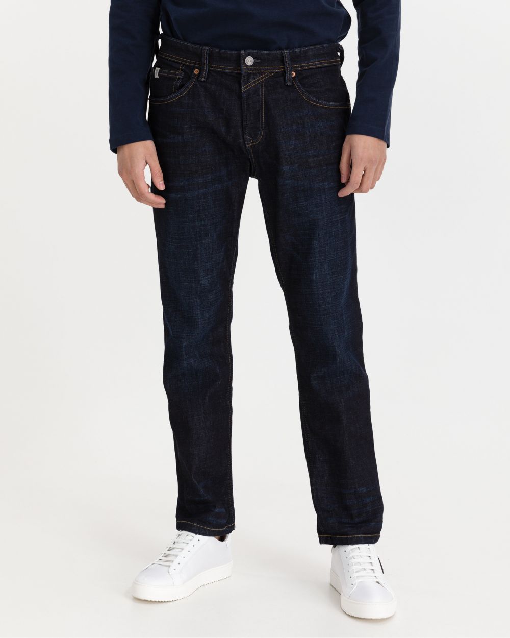 Skinny fit pre mužov Tom Tailor Denim - modrá