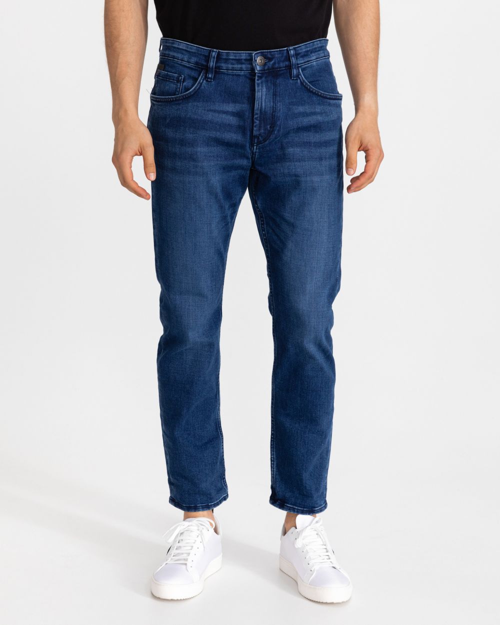 Slim fit pre mužov Tom Tailor - modrá