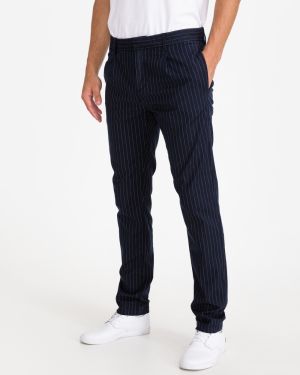 Chino nohavice pre mužov Tom Tailor Denim - modrá