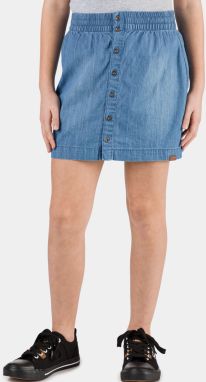 Modrá dievčenská džínsová sukňa s gombíkmi SAM 73