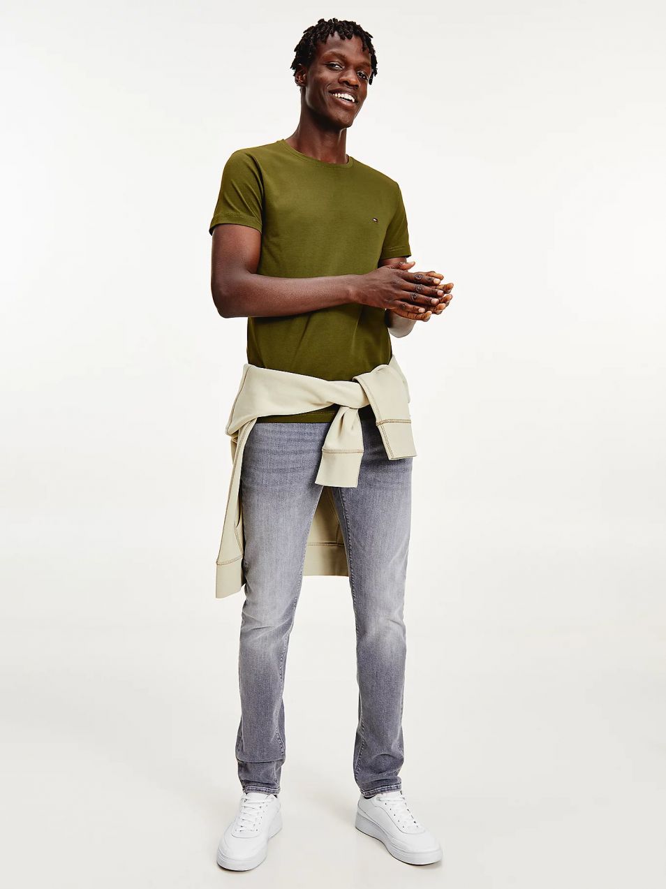 Zelené tričko Tommy Hilfiger