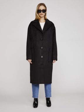 Kabáty pre ženy Calvin Klein - čierna