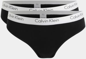 Balenie dvoch nohavičiek v čiernej farbe Calvin Klein Underwear