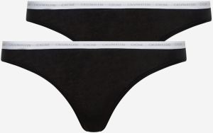 Sada dvoch čiernych nohavičiek Calvin Klein Underwear