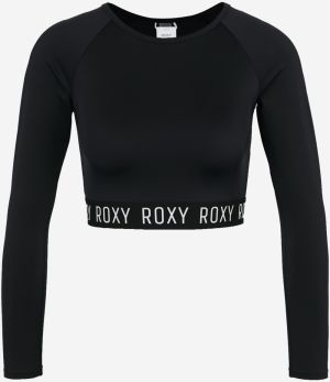 Tričká s dlhým rukávom pre ženy Roxy - čierna
