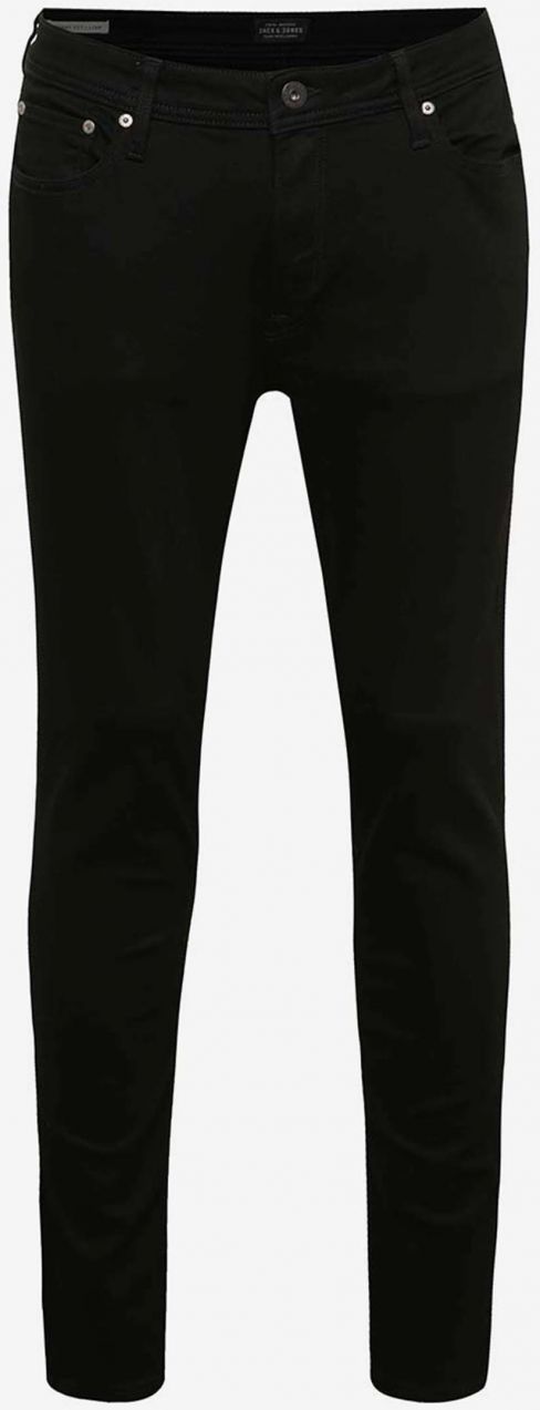 Čierne slim fit rifle Jack & Jones Liam