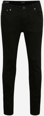 Čierne slim fit rifle Jack & Jones Liam