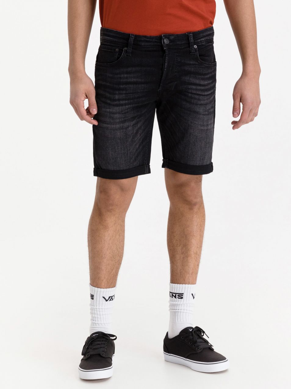 Kraťasy pre mužov Jack & Jones - čierna