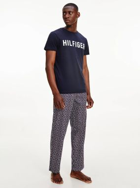 Tmavomodré tričko Tommy Hilfiger