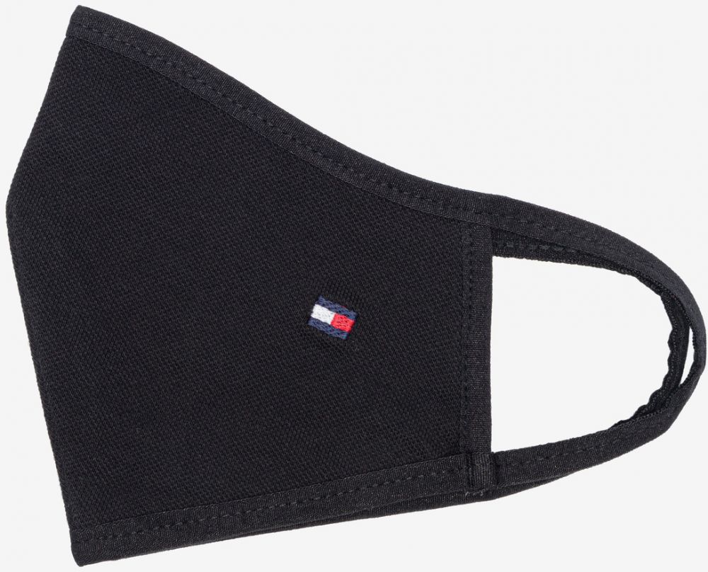 Rúška pre ženy Tommy Hilfiger - čierna