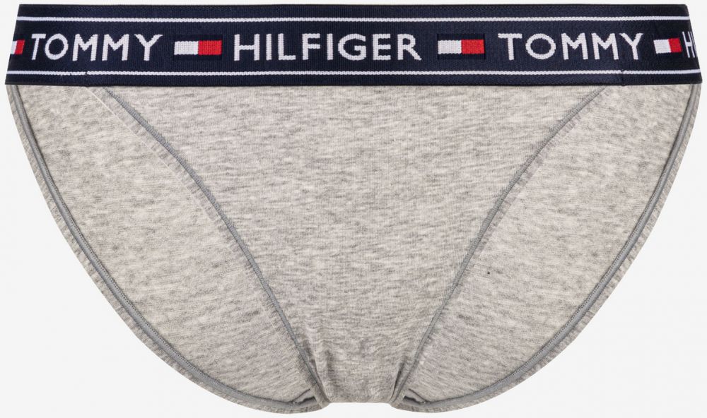 Nohavičky pre ženy Tommy Hilfiger - sivá