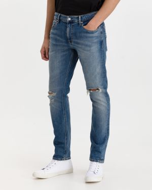 Slim fit pre mužov Calvin Klein - modrá