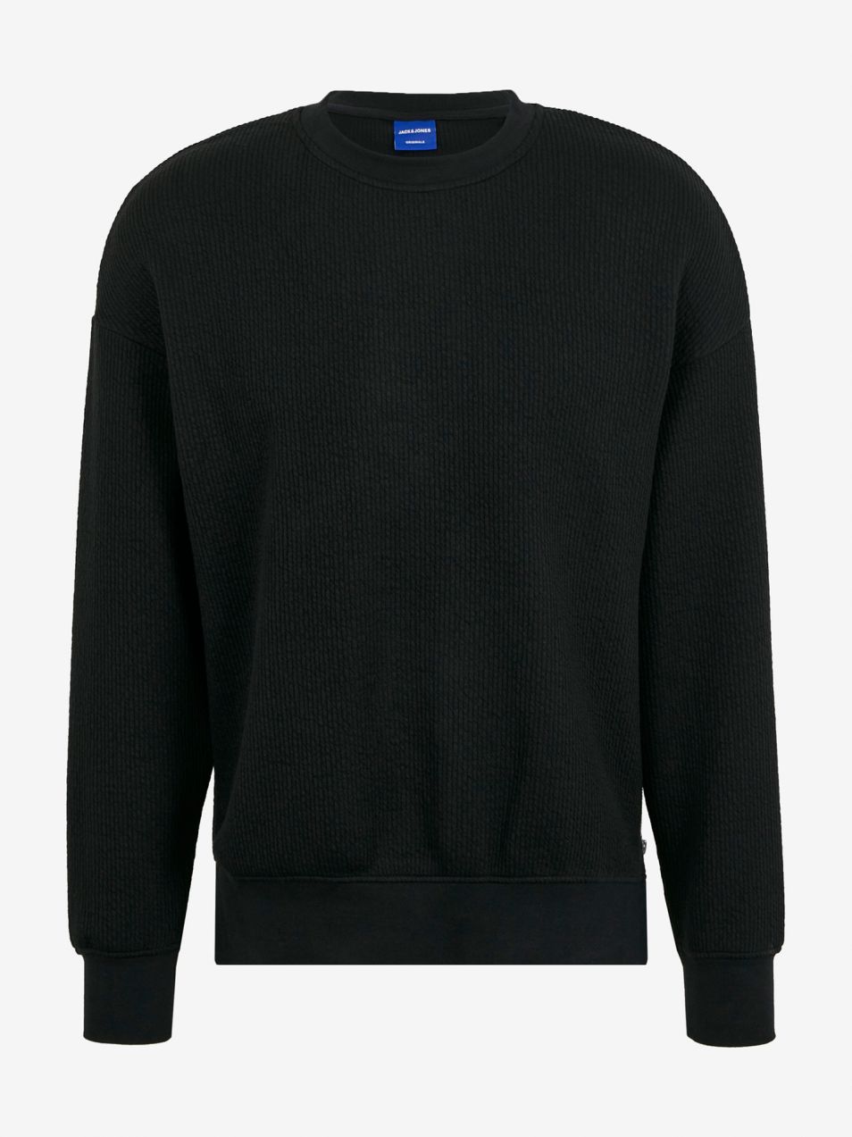 Mikiny bez kapuce pre mužov Jack & Jones - čierna, modrá