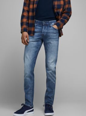 Modré slim rifle Jack & Jones Glenn