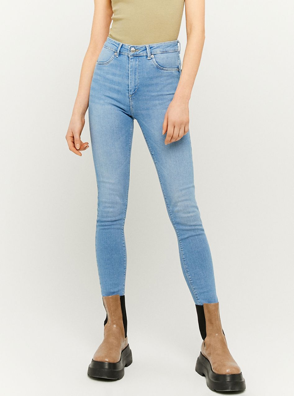 Svetlomodré skinny fit rifle TALLY WEiJL