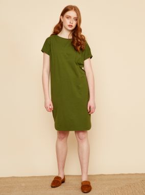 Zelené basic šaty ZOOT Baseline Seraphina