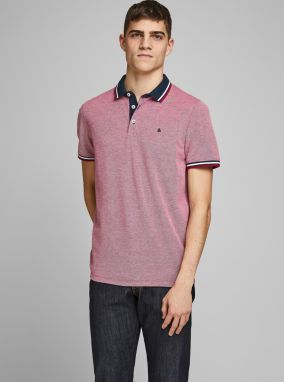 Ružové polokošeľa Jack & Jones Paulos