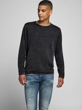 Čierna mikina Jack & Jones Leo