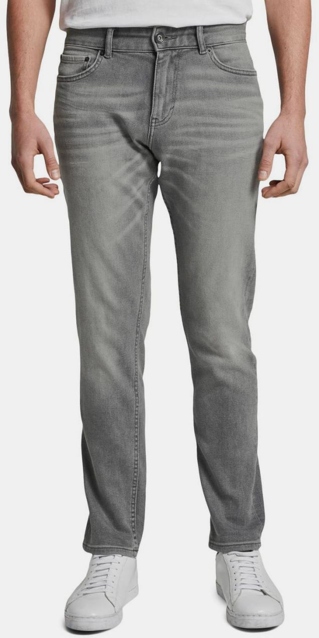 Svetlošedé pánske slim fit rifle Tom Tailor Josh
