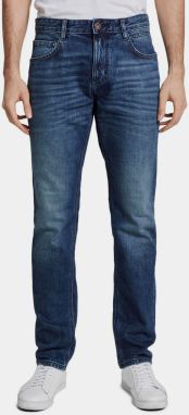 Tmavomodré pánske slim fit rifle Tom Tailor Josh