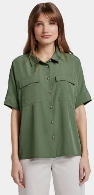 Zelená dámska košeľa Tom Tailor Denim