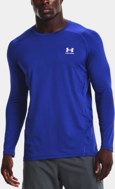 Tričká s dlhým rukávom pre mužov Under Armour - modrá