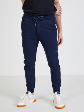 Tmavomodré pánske tepláky Tom Tailor Denim