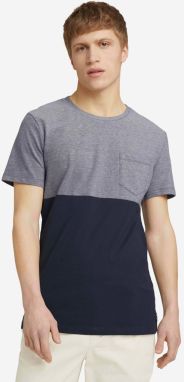 Tričká s krátkym rukávom pre mužov Tom Tailor Denim - modrá