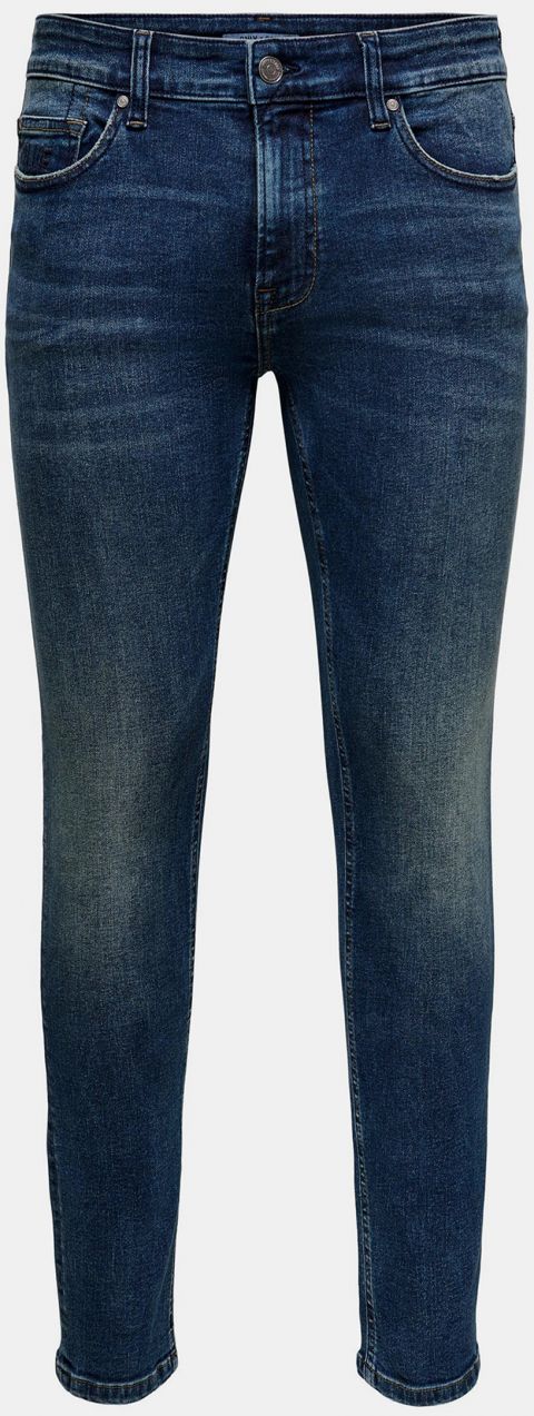 Tmavomodré skinny rifle ONLY & SONS Warp