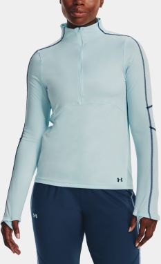 Under Armour UA Train CW 1/2 Zip Svetlomodré dámske športové tričko so stojačikom