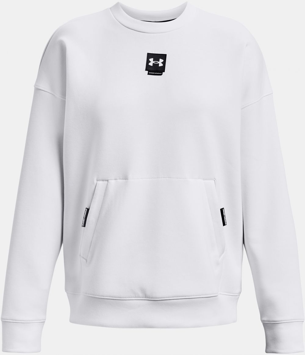Bundy a mikiny pre ženy Under Armour - biela