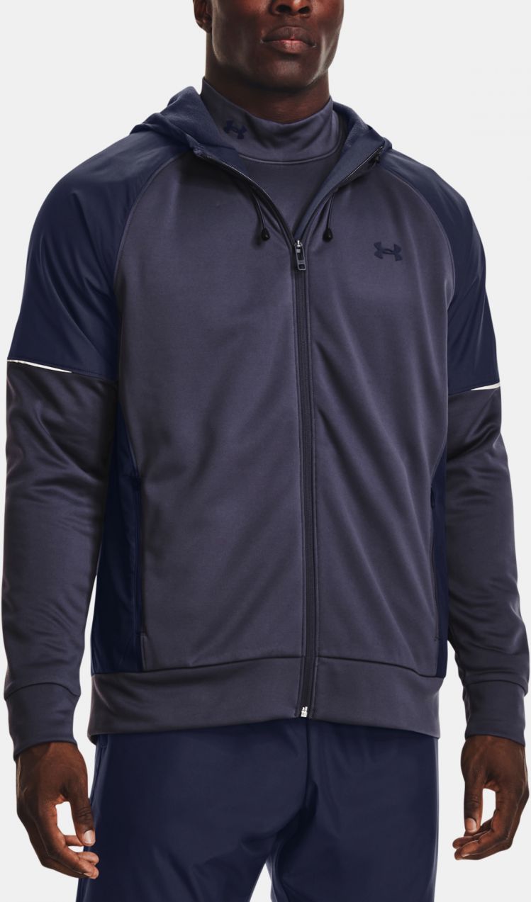 Bundy a mikiny pre mužov Under Armour - sivá